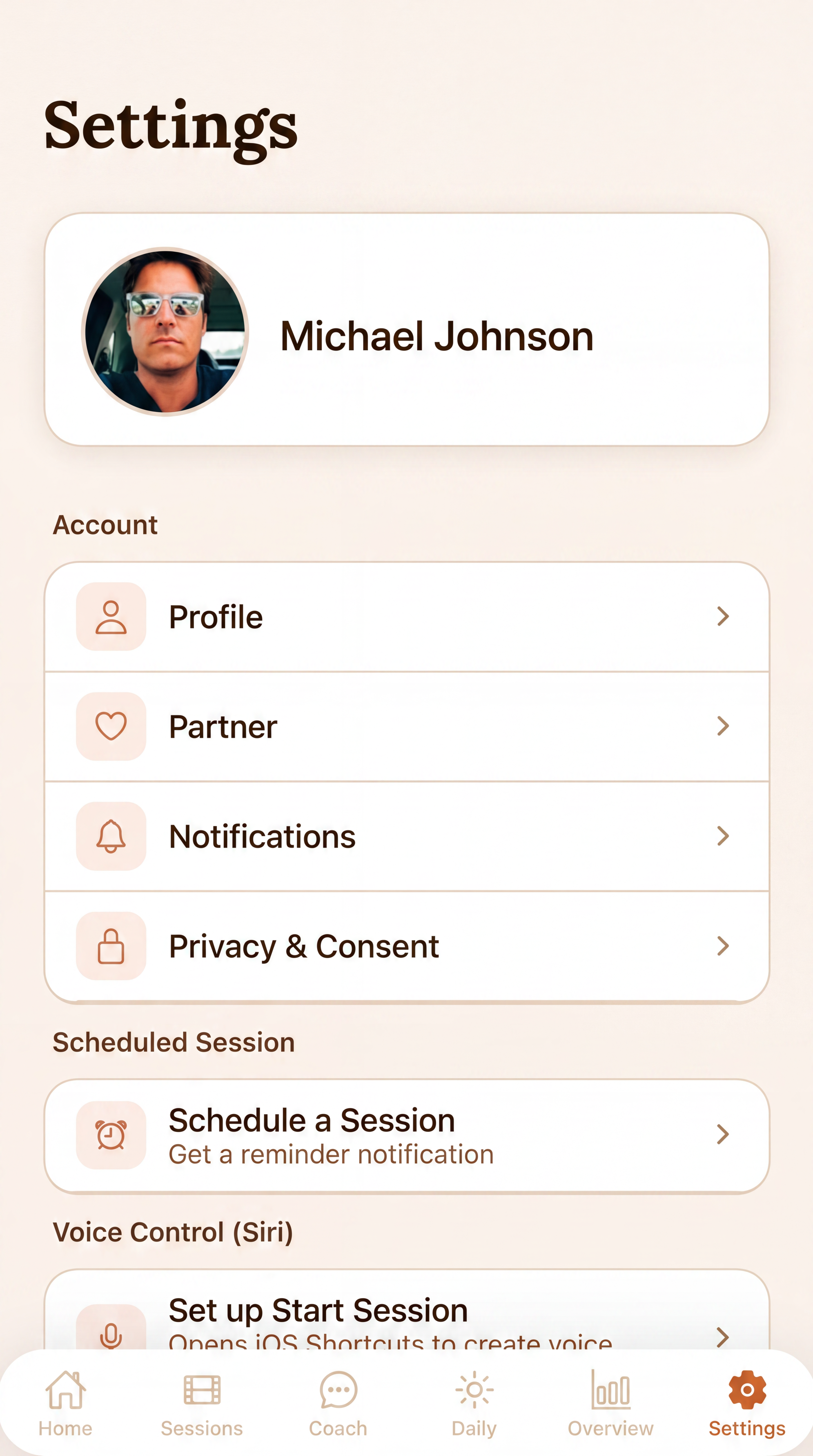 HarmonyLens settings, privacy and consent